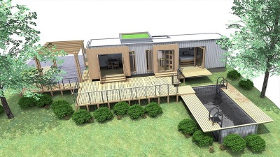 PREFABRICATED BUNKHOUSE